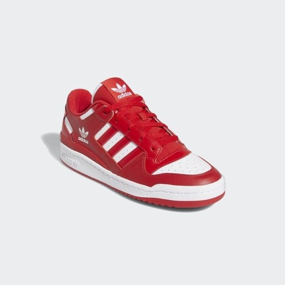 MENS Adidas Originals Forum Low Street Style Low-Top Sneakers HQ1495 - Picture 7 of 12